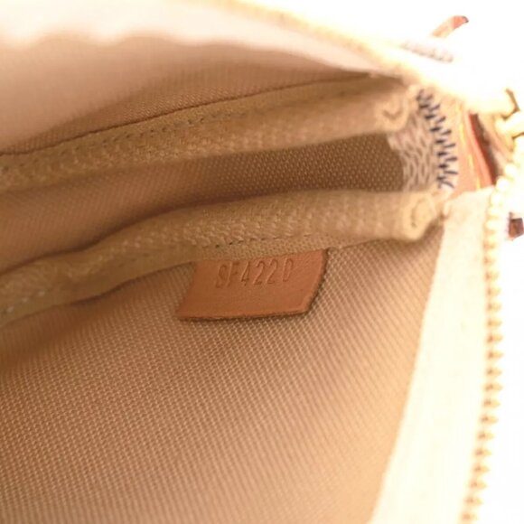 LOUIS VUITTON Damier Azur White/Blanc N58010 accessories 800000128151000 - Picture 8 of 12